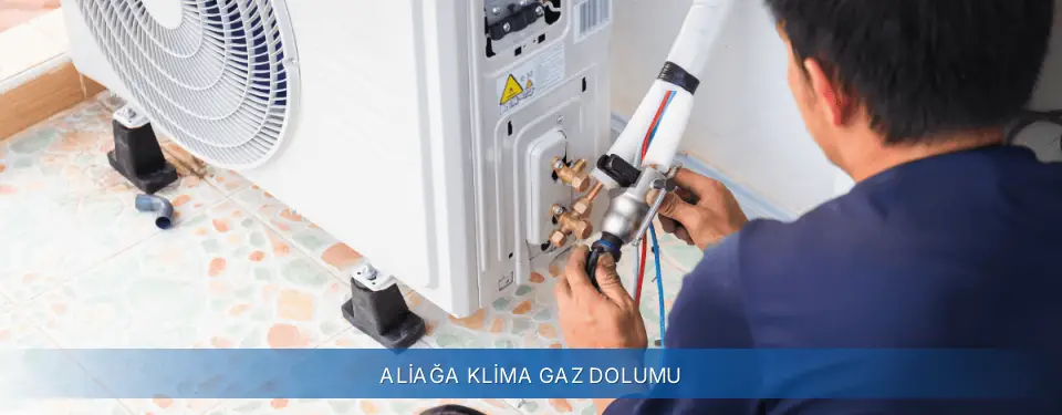 Aliağa İlçemi General Electric Klima Gaz Dolumu